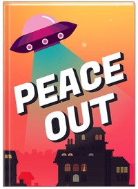 Thumbnail for Aliens / UFO Journal - Peace Out - Front View