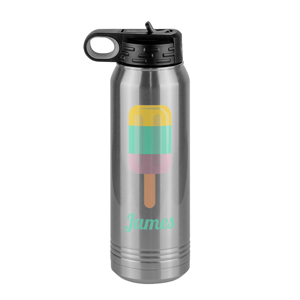 Personalized Beach Fun Water Bottle (30 oz) - Popsicle - Front View