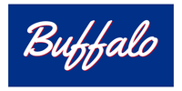 Thumbnail for Personalized Buffalo Beach Towel - Front View
