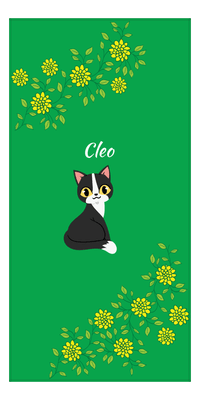 Thumbnail for Personalized Cats Beach Towel XI - Kitten Mums - Cat IX - Front View
