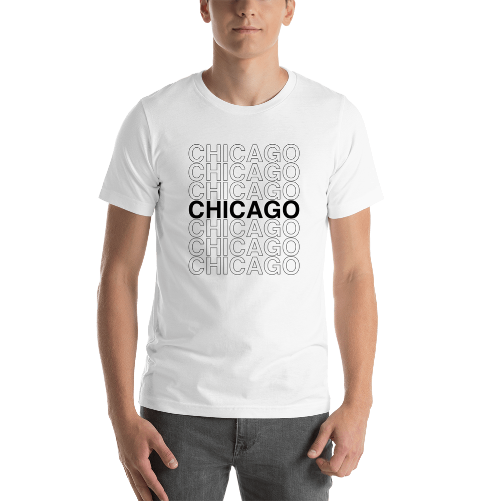 Chicago T-Shirt - White - Shirt View