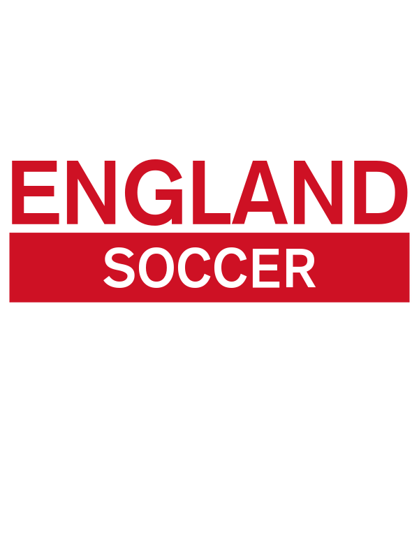 England Soccer T-Shirt - White - Decorate View