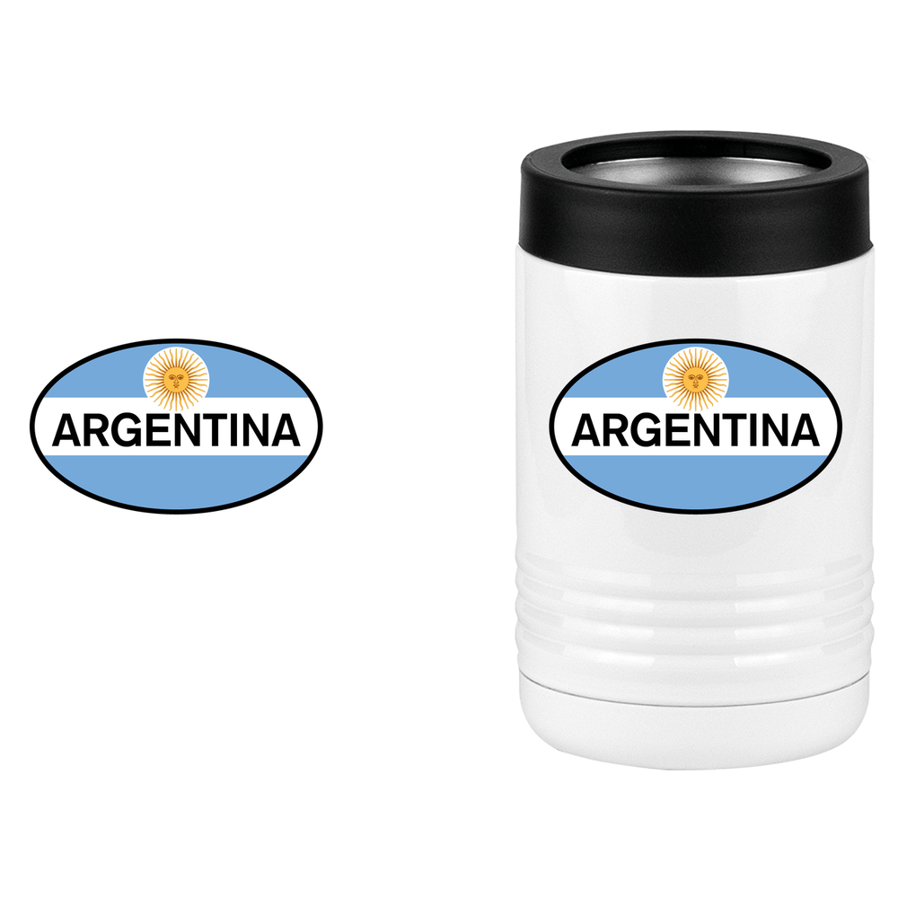 Euro Oval Beverage Holder - Argentina - Design View