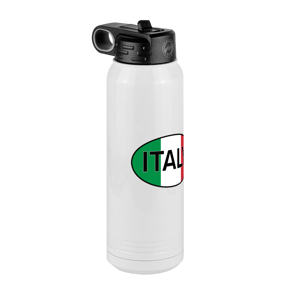 Euro Oval Water Bottle (30 oz) - Italy - Front Left View