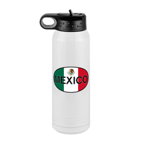Thumbnail for Euro Oval Water Bottle (30 oz) - Mexico - Front View