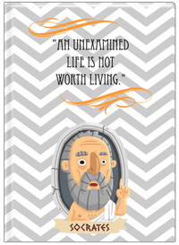 Thumbnail for Famous Quotes Journal - Socrates - Front View