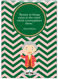 Thumbnail for Famous Quotes Journal - David Hume - Front View