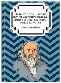 Thumbnail for Famous Quotes Journal - Dmitri Mendeleev - Front View
