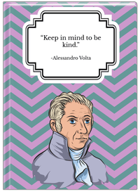 Thumbnail for Famous Quotes Journal - Alessandro Volta - Front View