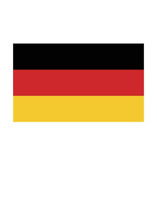 Germany Flag T-Shirt - White - Decorate View