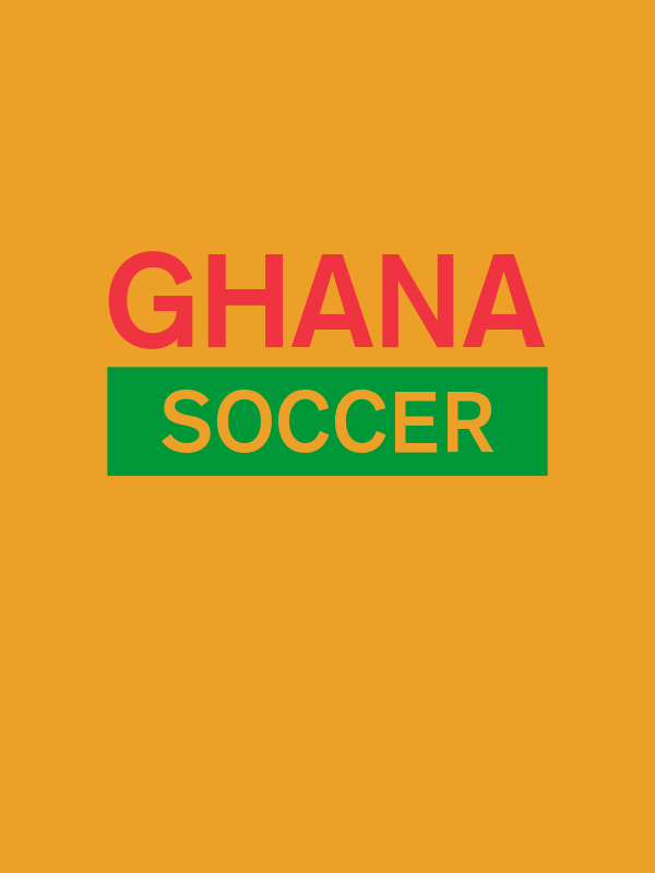 Ghana Soccer T-Shirt - Yellow - Decorate View
