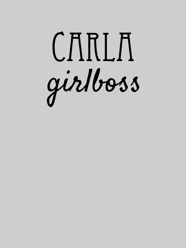 Personalized Girlboss T-Shirt - Athletic Heather - Decorate View
