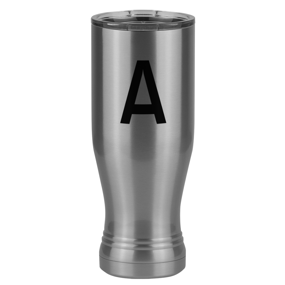 Personalized Initial Pilsner Tumbler (20 oz) - Right View