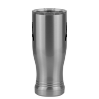 Thumbnail for Personalized Initial Pilsner Tumbler (14 oz) - Front View