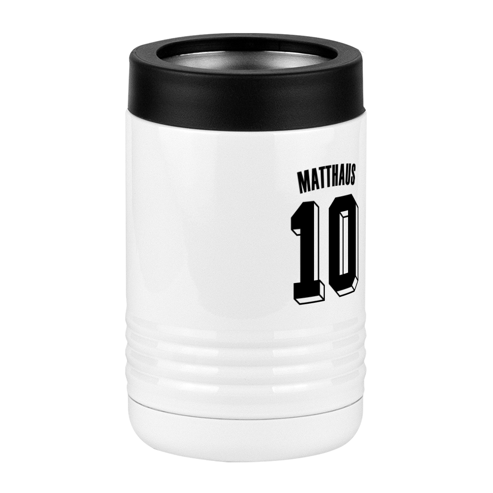Personalized Jersey Number Beverage Holder - Germany - Front Right View
