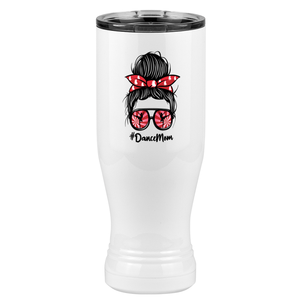 Personalized Messy Bun Pilsner Tumbler (20 oz) - Dance Mom - Right View