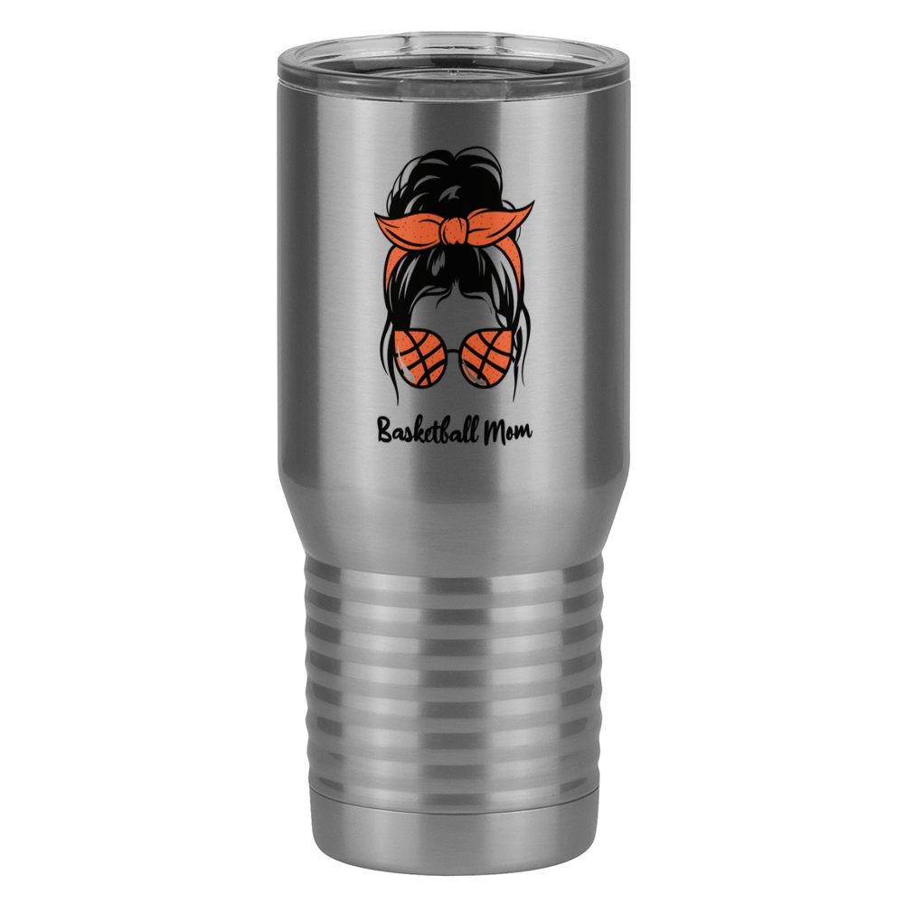 Personalized Messy Bun Tall Travel Tumbler (20 oz) - Customize It - Right View