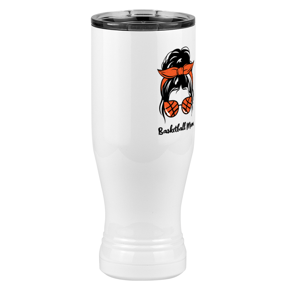 Personalized Messy Bun Pilsner Tumbler (20 oz) - Customize It - Front Right View