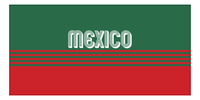 Thumbnail for Personalized Mexico Beach Towel - Front View