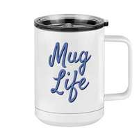 Thumbnail for Mug Life Coffee Mug Tumbler with Handle (15 oz) - Right View
