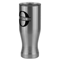 Thumbnail for Personalized Name & Initial Pilsner Tumbler (20 oz) - Front Left View