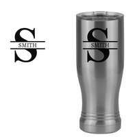 Thumbnail for Personalized Name & Initial Pilsner Tumbler (14 oz) - Design View