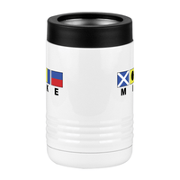 Thumbnail for Personalized Nautical Flags Beverage Holder - Front View