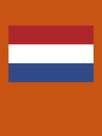 Thumbnail for Netherlands Flag T-Shirt - Orange - Decorate View