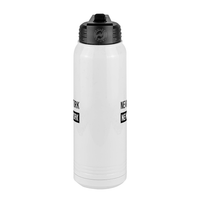 Thumbnail for Personalized New York Water Bottle (30 oz) - Center View