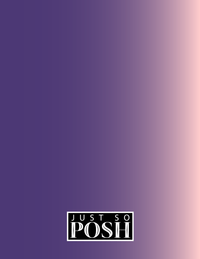 Thumbnail for Personalized Ombre Notebook - Purple and Pink - Back View