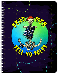 Thumbnail for Pirates Notebook - Dead Men Tell No Tales - Front View