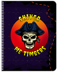 Thumbnail for Pirates Notebook - Shiver Me Timbers - Front View