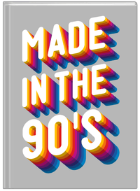 Thumbnail for Retro Journal - Made in the 90s - Front View