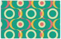 Thumbnail for Retro Placemat - Squiggles -  View