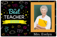 Thumbnail for Personalized School Teacher Placemat I - Best Teacher - Upload Your Own Image -  View