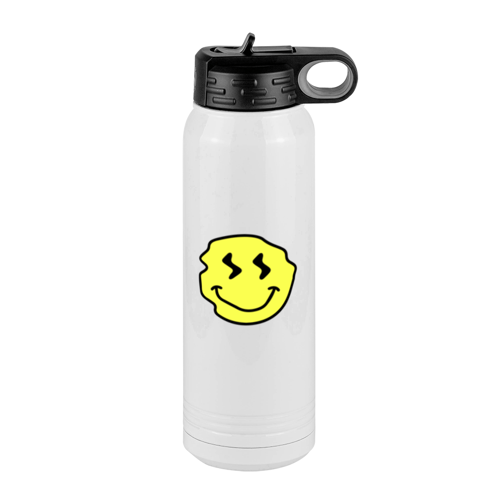 Smiley Face Water Bottle (30 oz) - Right View