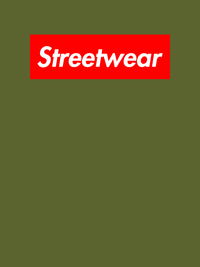 Thumbnail for Personalized Streetwear T-Shirt - Olive Green - Your Custom Text - Decorate View