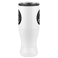 Thumbnail for Personalized Swoop Lettering Pilsner Tumbler (20 oz) - Front View