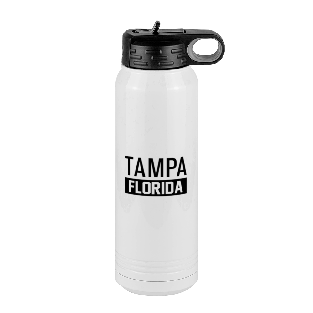 Personalized Tampa Florida Water Bottle (30 oz) - Right View