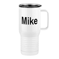 Thumbnail for Personalized Travel Coffee Mug Tumbler with Handle (20 oz) - Right View