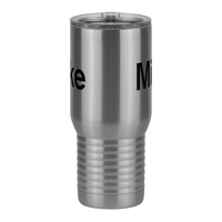 Thumbnail for Personalized Travel Coffee Mug Tumbler with Handle (20 oz) - Front View