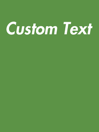 Thumbnail for Personalized T-Shirt - Leaf Green - Your Custom Text - Decorate View