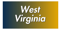Thumbnail for West Virginia Ombre Beach Towel - Front View