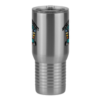 Thumbnail for World's Greatest Dad Travel Coffee Mug Tumbler with Handle (20 oz) - Golf - Front View