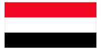Thumbnail for Yemen Flag Beach Towel - Front View