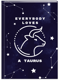 Thumbnail for Zodiac Sign Journal - Everybody Loves a Taurus - Front View