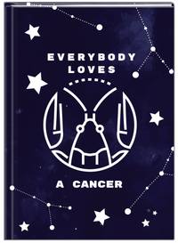 Thumbnail for Zodiac Sign Journal - Everybody Loves a Cancer - Front View