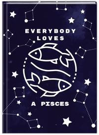 Thumbnail for Zodiac Sign Journal - Everybody Loves a Pisces - Front View