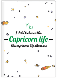 Thumbnail for Zodiac Sign Journal - Capricorn Life - Front View