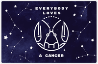 Thumbnail for Zodiac Sign Placemat - Everybody Loves a Cancer -  View